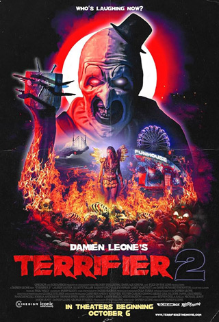 Terrifier 2 movie poster 