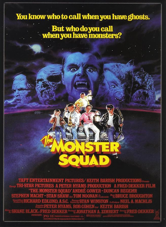 The Monster Squad movie poster 