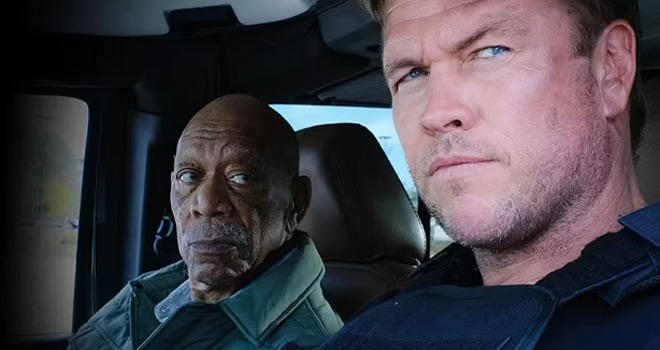 Gunner Luke Hemsworth, Morgan Freeman 