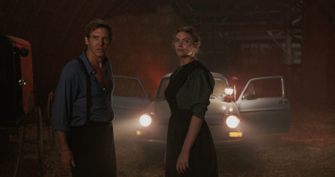 Harrison Ford and Kelly McGillis in Witness (1985)