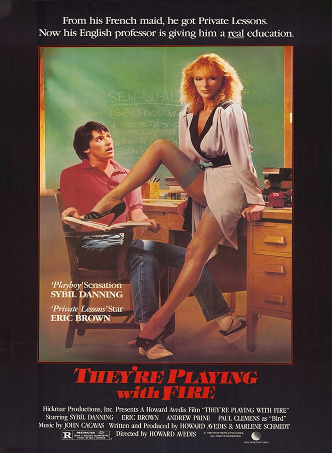 They're Playing with Fire / New World Pictures (1984) 