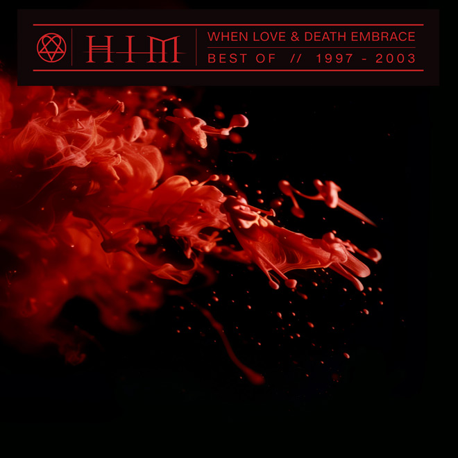 HIM - When Love and Death Embrace - The Best of HIM 1997-2003 / BMG (2024) 