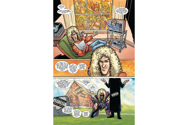 Dee Snider: He's Not Gonna Take It Graphic Novel / Z2 Comics 