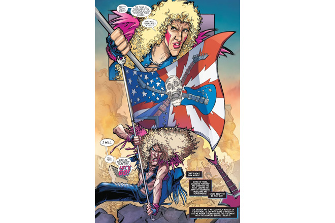 Dee Snider: He's Not Gonna Take It Graphic Novel / Z2 Comics 