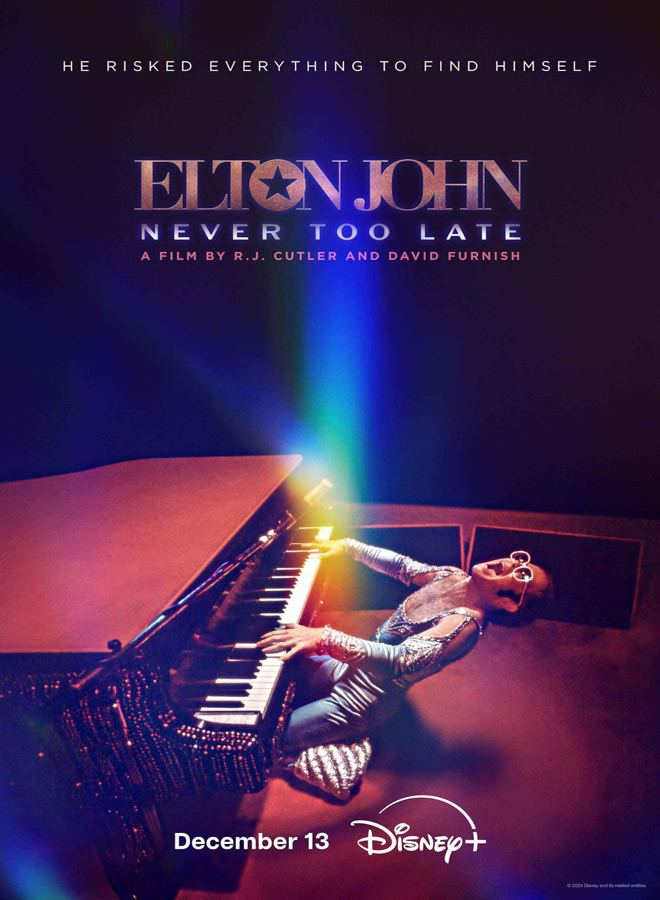 Elton John: Never Too Late film poster 