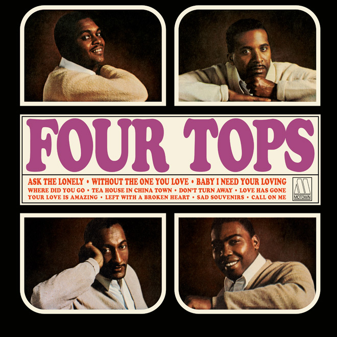 Four Tops - Four Tops 1965 album cover 