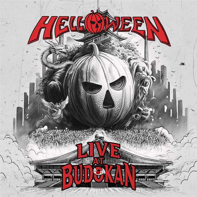 Helloween - Live at Budokan album cover 