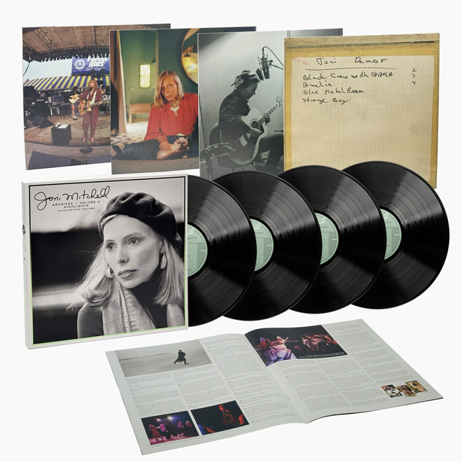 Joni Mitchell Archives, Vol. 4: The Asylum Years (1976-1980) vinyl set 