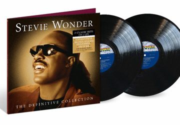 Stevie Wonder: The Definitive Collection vinyl cover