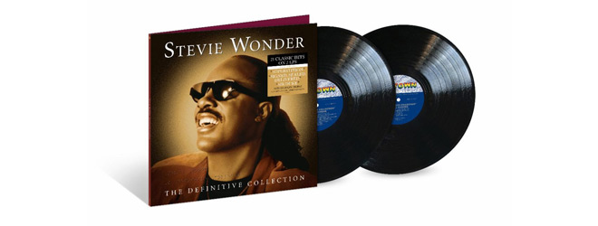 Stevie Wonder: The Definitive Collection vinyl cover