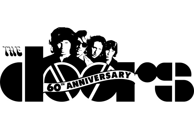 The Doors 60th anniversary logo 