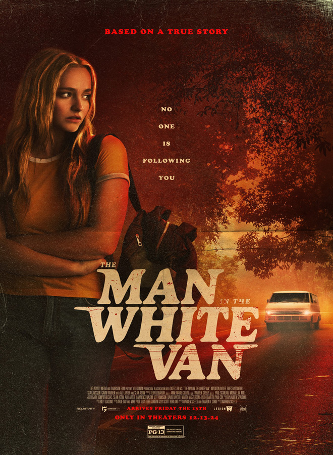 The Man in the White Van 2024 movie poster 