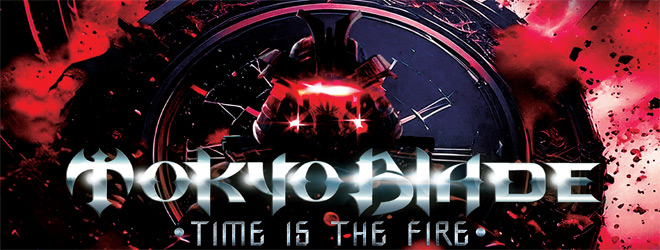 Tokyo Blade Time Is The Fire album cover