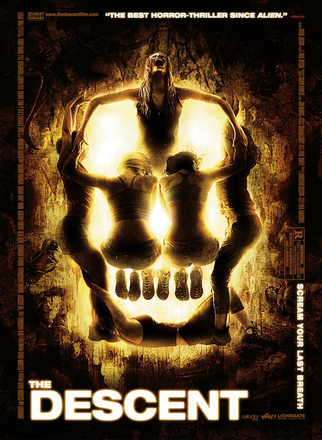 The Descent 2005 movie poster