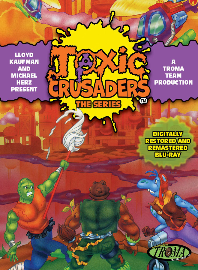Toxic Crusaders: The Series blu-ray