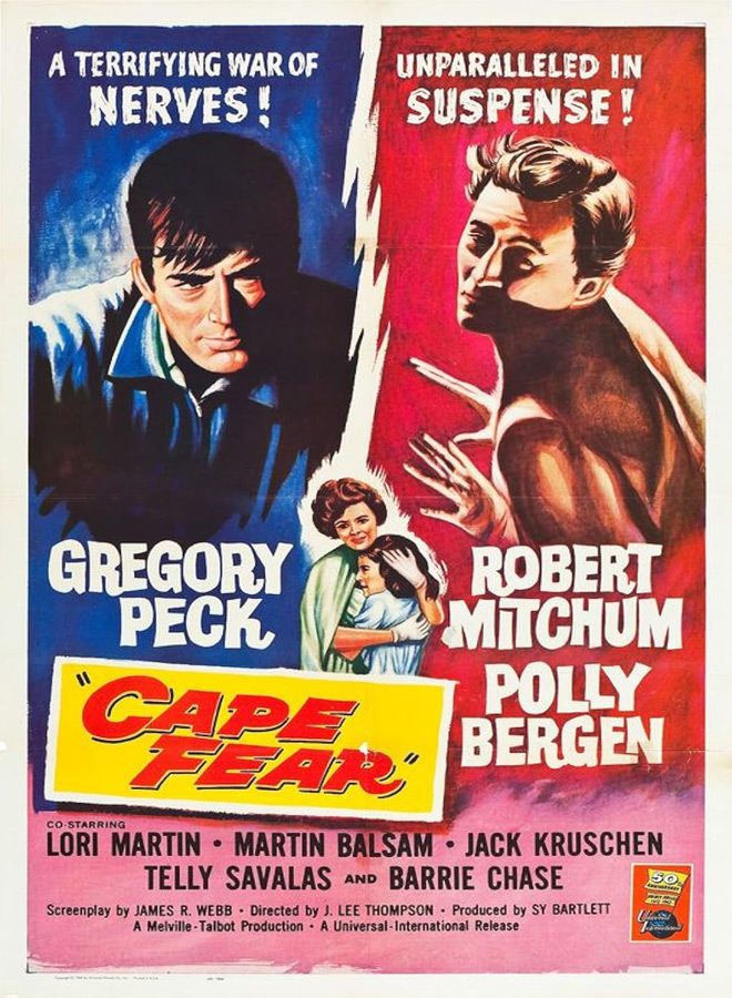 Cape Fear 1962 movie poster