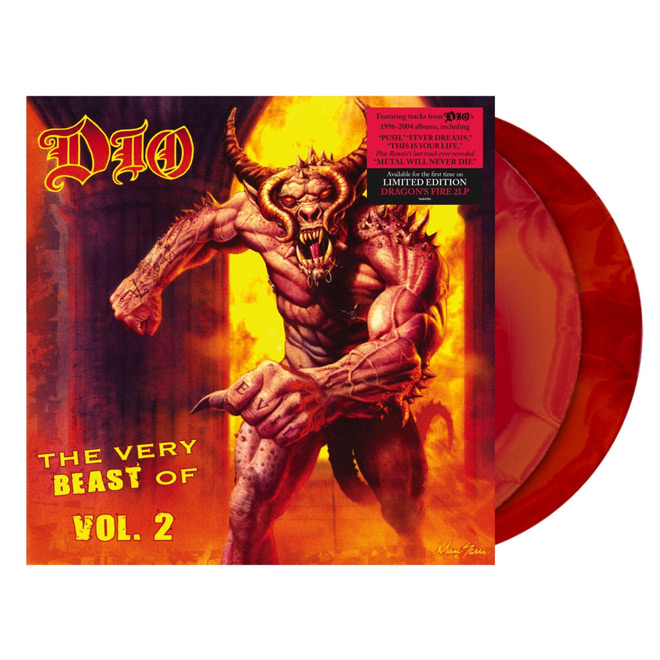 Dio - The Very Beast of Dio Vol. 2 Dragon's Fire vinyl 