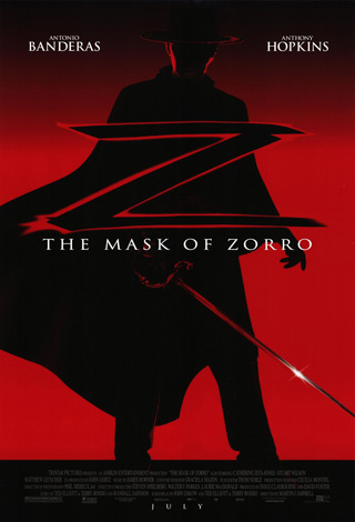 The Mask of Zorro movie poster