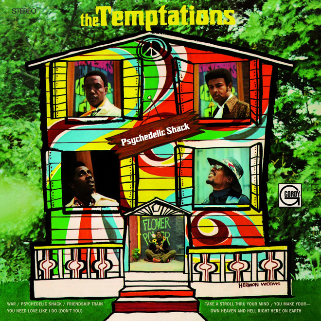 The Temptations - Psychedelic Shack album cover