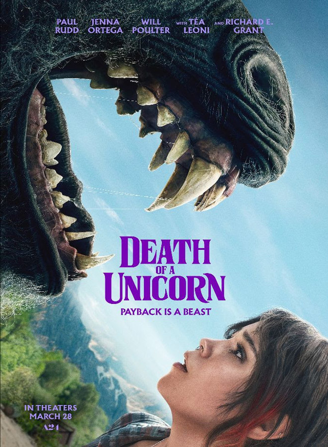 Death of a Unicorn 2025 movie poster