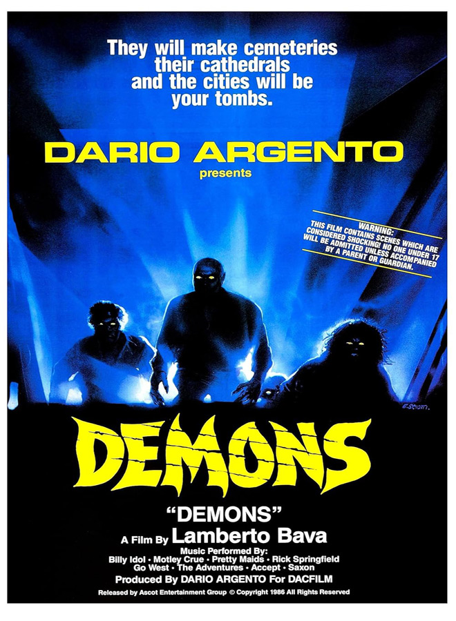 Demons movie poster