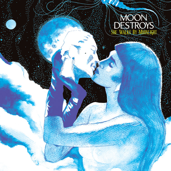 Moon Destroys - She Walks By Moonlight album