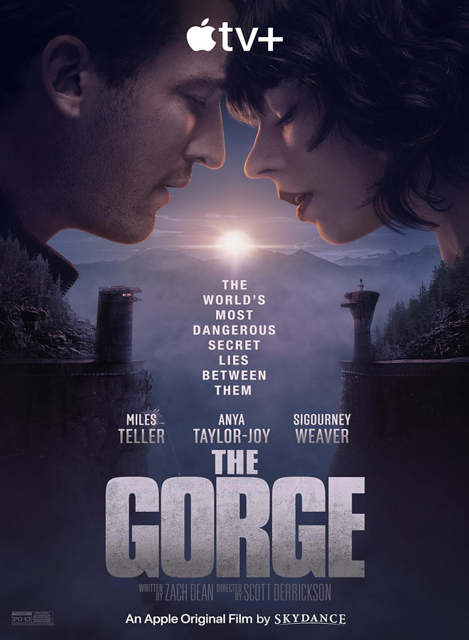 The Gorge movie poster 2025