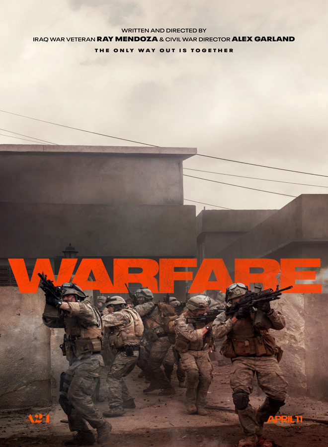 Warfare 2025 movie poster