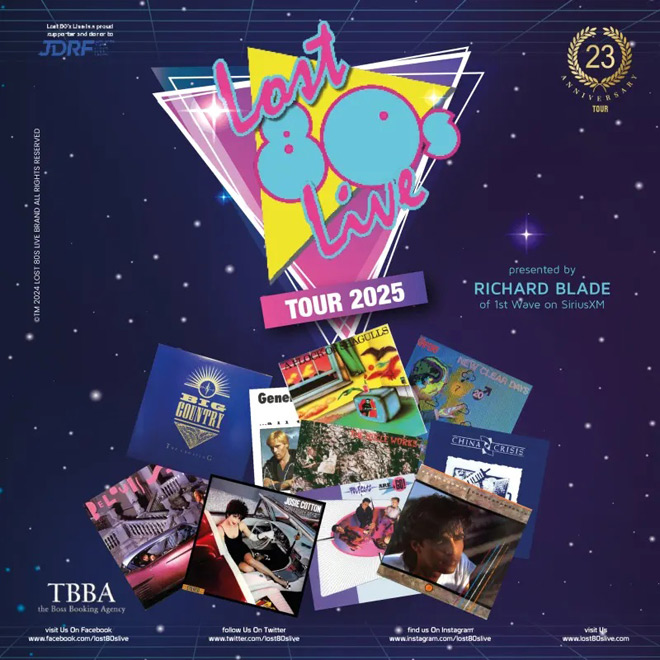 Lost 80s Live! Tour 2025