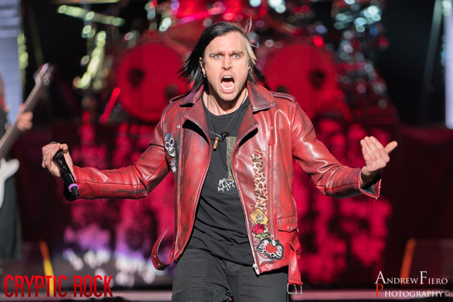 Matt Walst of Three Days Grace/ Madison Square Garden 2-25-19 / Photo credit: Andrew Fiero Photography