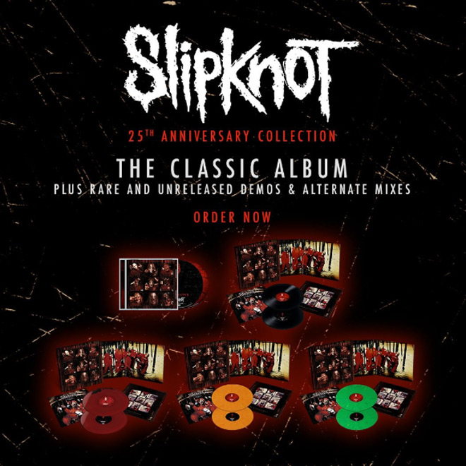 Slipknot 25th anniversary Roadrunner Records