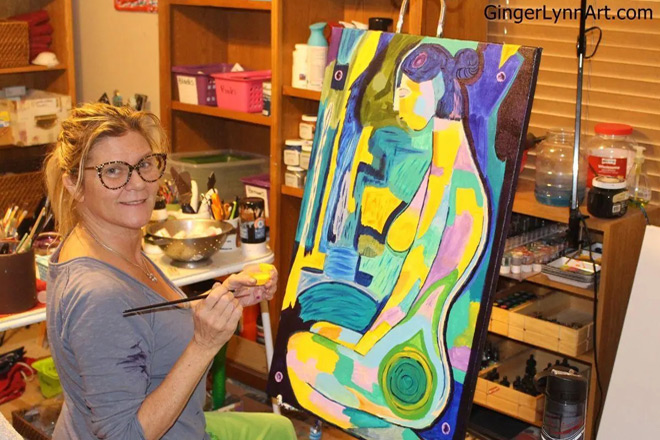 Ginger Lynn Art