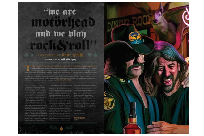 NO REMÖRSE: The Illustrated True Stories of Lemmy Kilmister and Motörhead / Z2 Comics (2025)