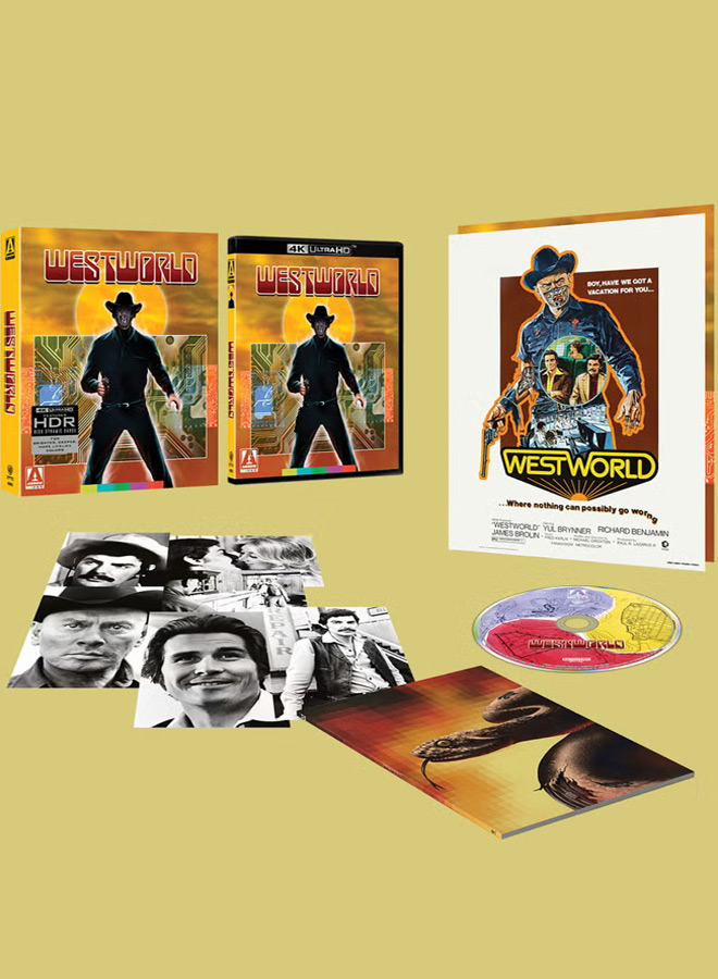 Westworld (1973) Arrow Video 4K set